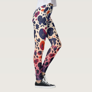 fruit purple leggings