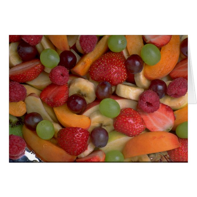 Fruit salad, close-up (Front Horizontal)