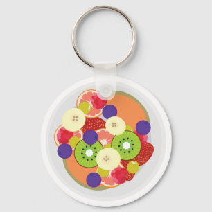 Fruit Salad Key Ring