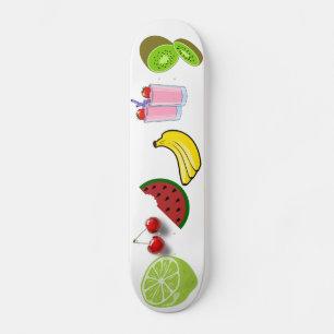 Fruit Salad Sweet Dessert Destiny Food Skateboard