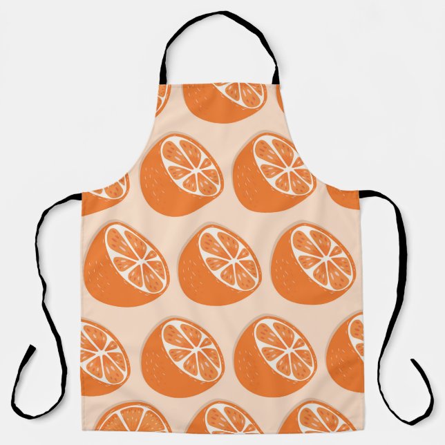 Fruit Seamless Pattern. Apron (Front)