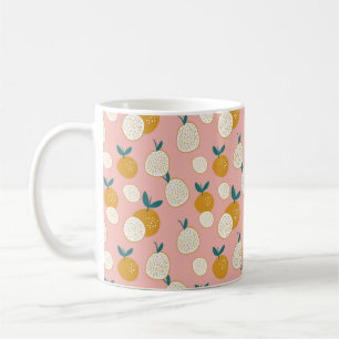 fruit seamless pattern background, print pattern coffee mug