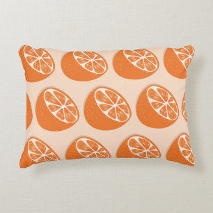 Fruit Seamless Pattern. Decorative Cushion