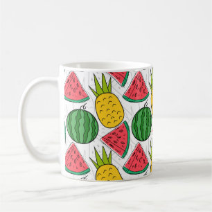 Fruit seamless pattern   Fruit surface pattern 10 Coffee Mug