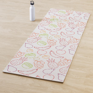Fruit seamless pattern Fruit surface pattern 12 Yoga Mat