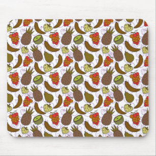 Fruit seamless pattern   Fruit surface pattern 14 Mouse Mat