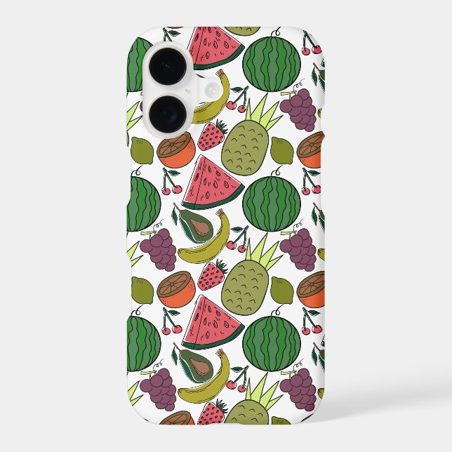 Fruit seamless pattern | Fruit surface pattern 15 (Back)