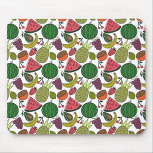 Fruit seamless pattern Fruit surface pattern 15 Mouse Mat
