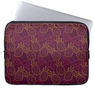 Fruit seamless pattern Fruit surface pattern 18 Laptop Sleeve