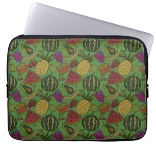 Fruit seamless pattern Fruit surface pattern 19 Laptop Sleeve