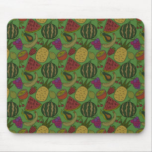 Fruit seamless pattern   Fruit surface pattern 19 Mouse Mat