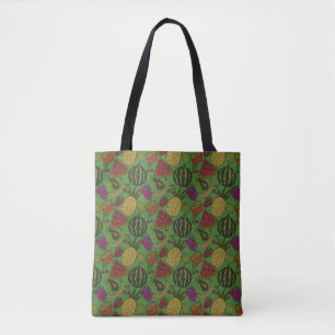 Fruit seamless pattern Fruit surface pattern 19 Tote Bag