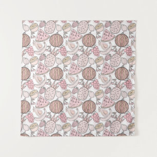 Fruit seamless pattern Fruit surface pattern 1 Tapestry