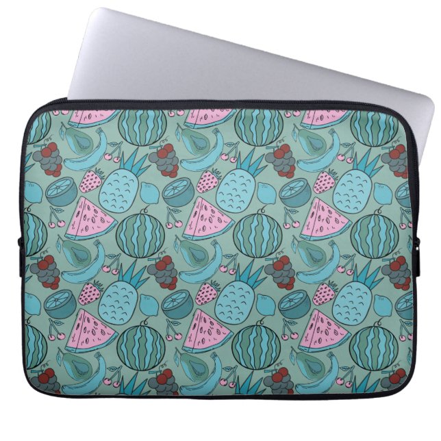 Fruit seamless pattern | Fruit surface pattern 20 Laptop Sleeve (Front)