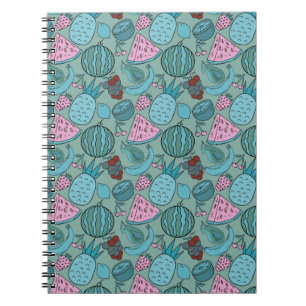 Fruit seamless pattern   Fruit surface pattern 20 Notebook