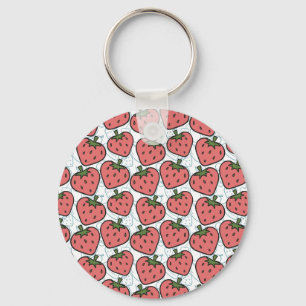 Fruit seamless pattern   Fruit surface pattern 21 Key Ring