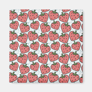 Fruit seamless pattern Fruit surface pattern 21 Magnet