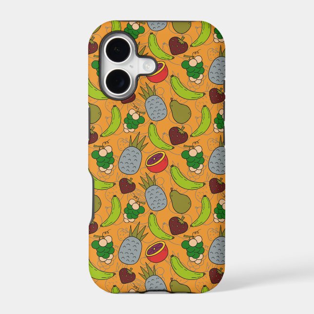 Fruit seamless pattern | Fruit surface pattern 23 (Back)