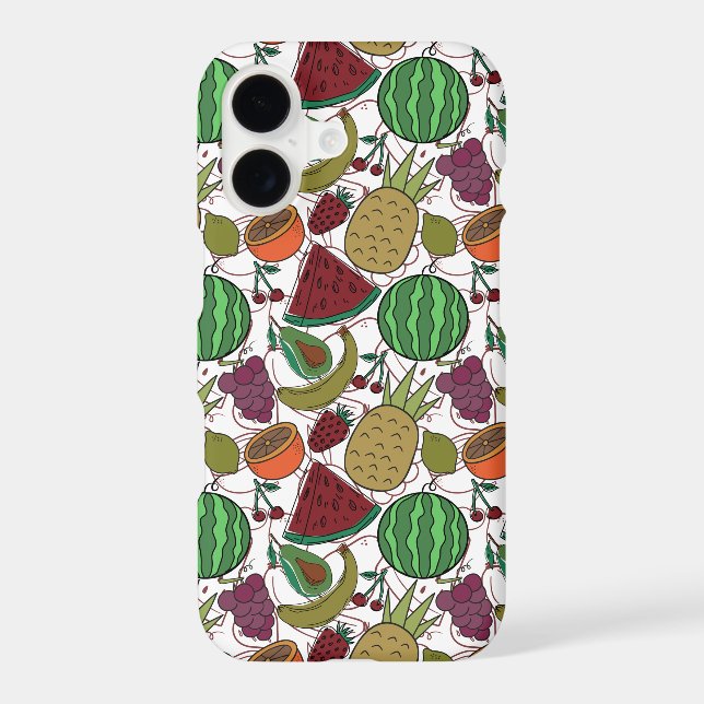 Fruit seamless pattern | Fruit surface pattern 25 (Back)