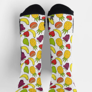 Fruit seamless pattern   Fruit surface pattern 27  Socks