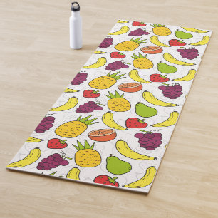 Fruit seamless pattern Fruit surface pattern 27 Yoga Mat