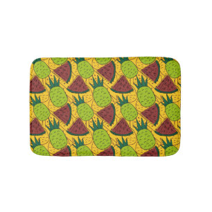 Fruit seamless pattern Fruit surface pattern 29 Bath Mat
