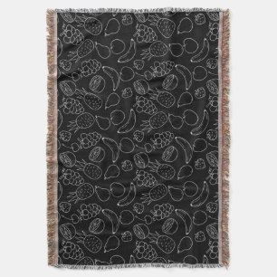 Fruit seamless pattern   Fruit surface pattern 2 Throw Blanket