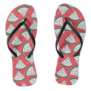 Fruit seamless pattern   Fruit surface pattern 30 Flip Flops