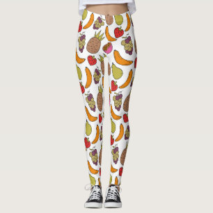 Fruit seamless pattern   Fruit surface pattern 33 Leggings
