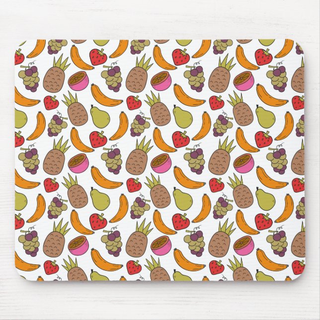Fruit seamless pattern | Fruit surface pattern 33 Mouse Mat (Front)