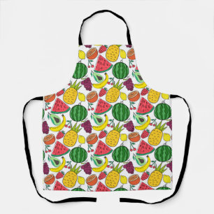 Fruit seamless pattern Fruit surface pattern 37 Apron