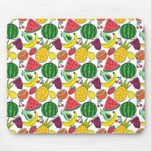 Fruit seamless pattern Fruit surface pattern 37 Mouse Mat