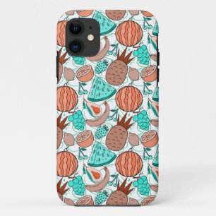 Fruit seamless pattern   Fruit surface pattern 39 iPhone 11 Case