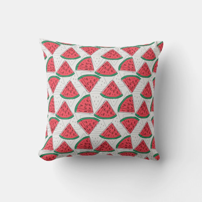 Fruit seamless pattern | Fruit surface pattern 3 Cushion (Front)