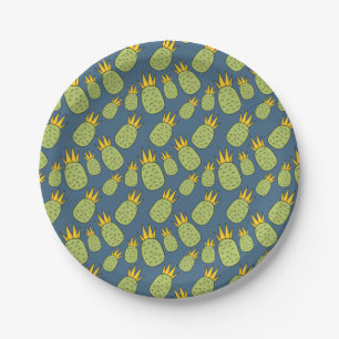 Fruit seamless pattern Fruit surface pattern 47 Paper Plate