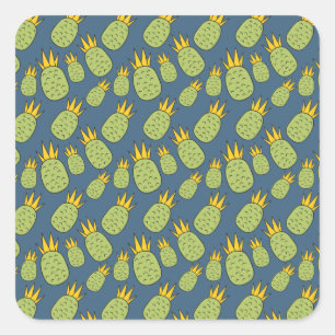 Fruit seamless pattern Fruit surface pattern 47 Square Sticker