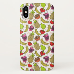 Fruit seamless pattern   Fruit surface pattern 49 Case-Mate iPhone Case