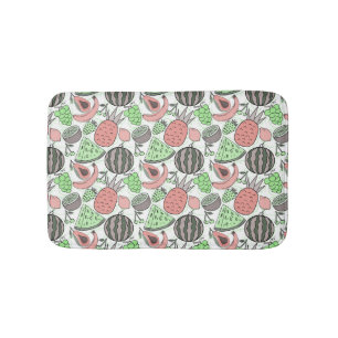 Fruit seamless pattern   Fruit surface pattern 53 Bath Mat