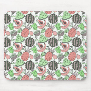 Fruit seamless pattern   Fruit surface pattern 53 Mouse Mat