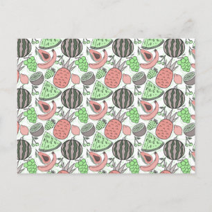 Fruit seamless pattern Fruit surface pattern 53 Postcard