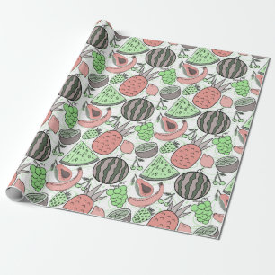 Fruit seamless pattern   Fruit surface pattern 53 Wrapping Paper