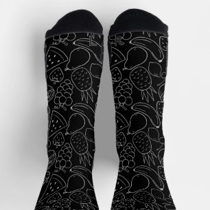 Fruit seamless pattern   Fruit surface pattern 55  Socks