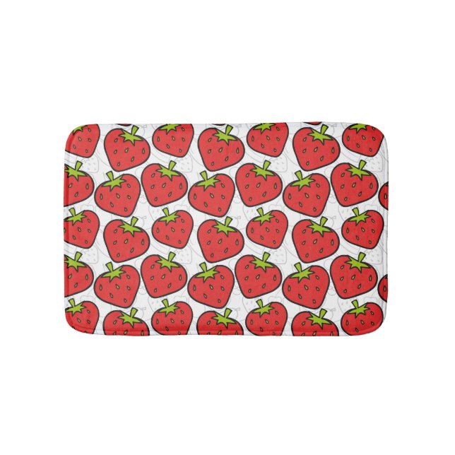 Fruit seamless pattern | Fruit surface pattern 60 Bath Mat (Front)