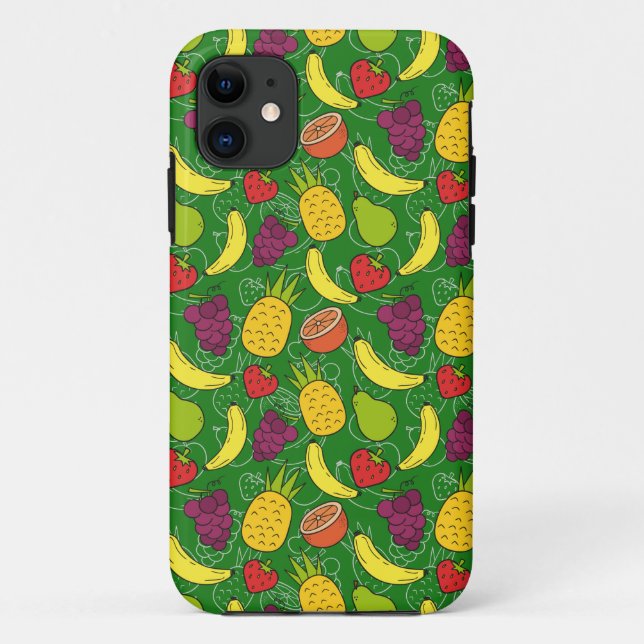 Fruit seamless pattern | Fruit surface pattern 7 Case-Mate iPhone Case (Back)