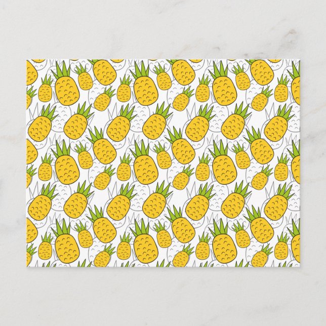 Fruit seamless pattern | Fruit surface pattern 9 Postcard (Front)
