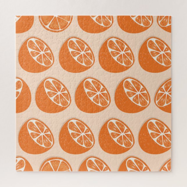 Fruit Seamless Pattern. Jigsaw Puzzle (Vertical)