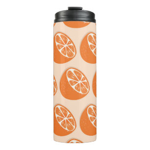 Fruit Seamless Pattern. Thermal Tumbler