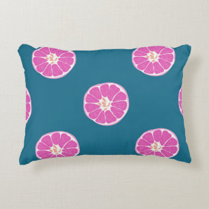 Fruit seamless pattern with orange. abstract,art,b decorative cushion