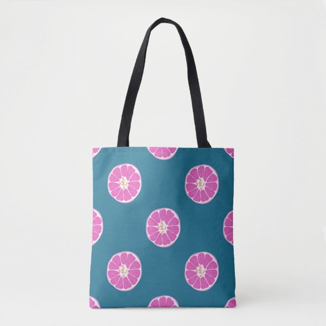 Fruit seamless pattern with orange. abstract,art,b tote bag (Front)