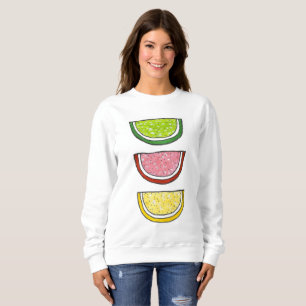 Fruit Slice Jellies Gummy Citrus Passover Candy Sweatshirt